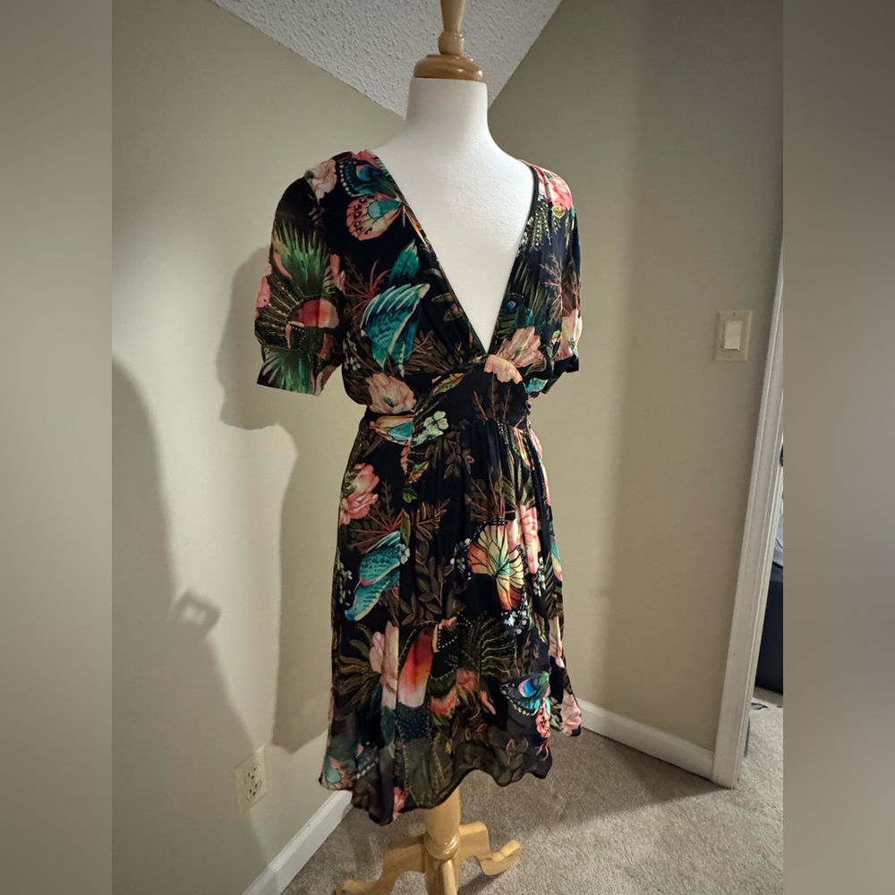 NWOT FARM RIO short floral print dress